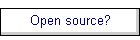 Open source?